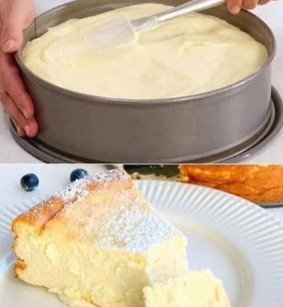 Megacremiger Quarkkuchen mit frischer Quarkfüllung und köstlicher Kruste