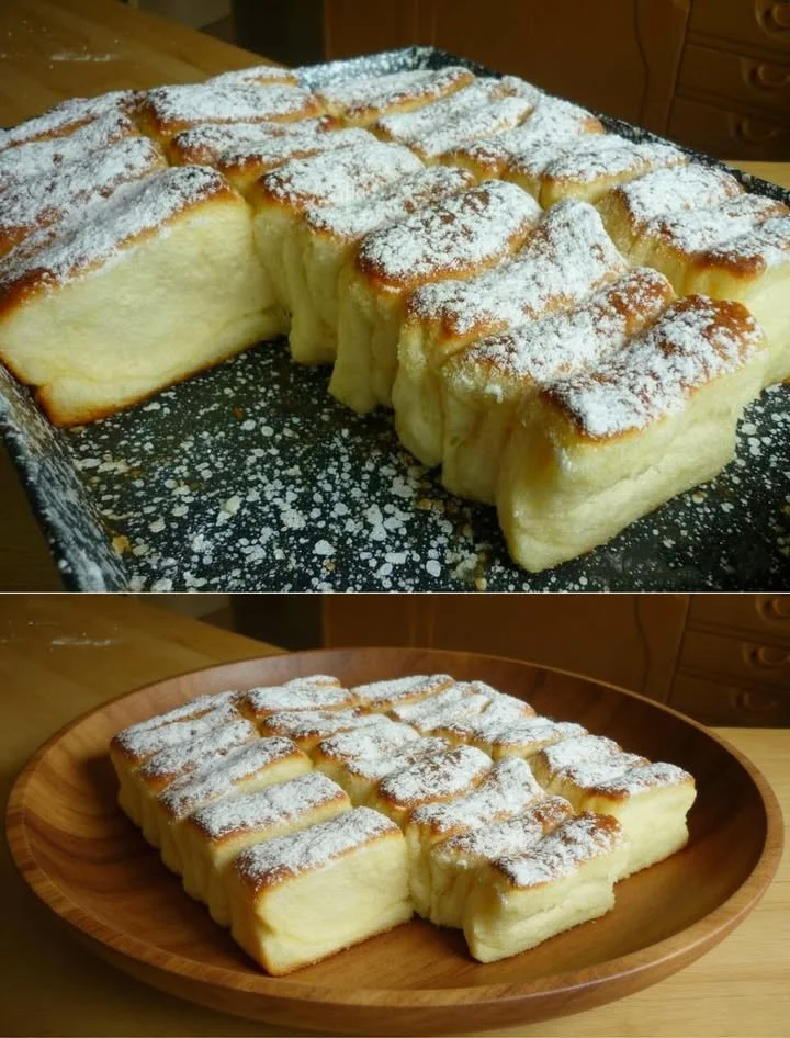 Traditionelle Buchteln nach Omas Rezept in einer rustikalen Umgebung