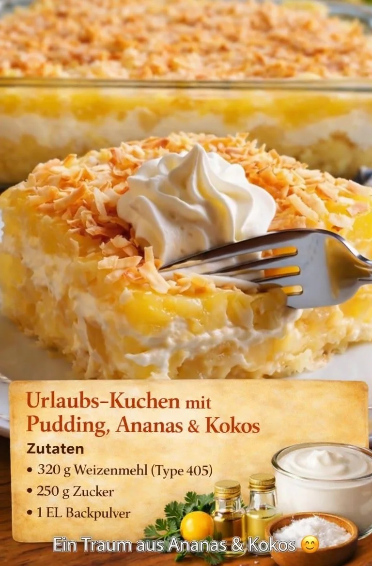 Cremiger Kuchen, schnell und einfach zuzubereiten, mit verlockendem Aussehen.