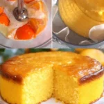 Saftiger Orangenkuchen mit frischem Orangengeschmack, perfekt zum Genuss.
