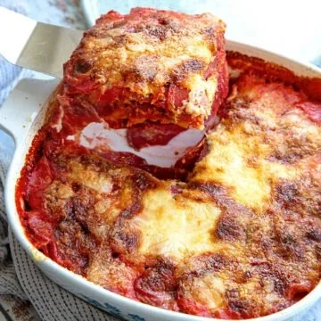 Rote Bete Kartoffelgratin mit goldbrauner Kruste und frischen Zutaten