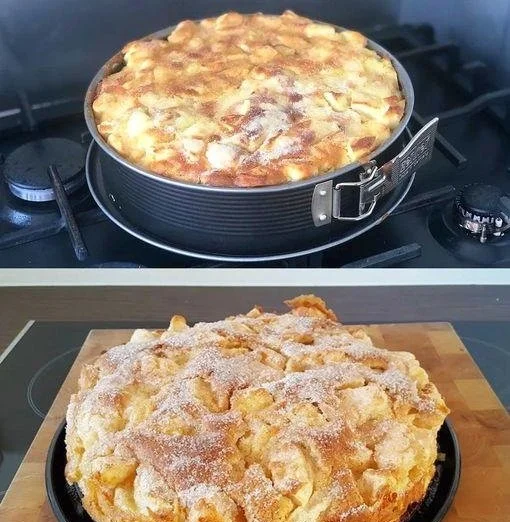 Supersaftiger Apfelkuchen mit frischen Äpfeln und köstlichem Teig