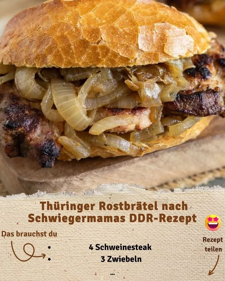 Thüringer Rostbrätel nach einem traditionellen DDR-Rezept auf dem Grill