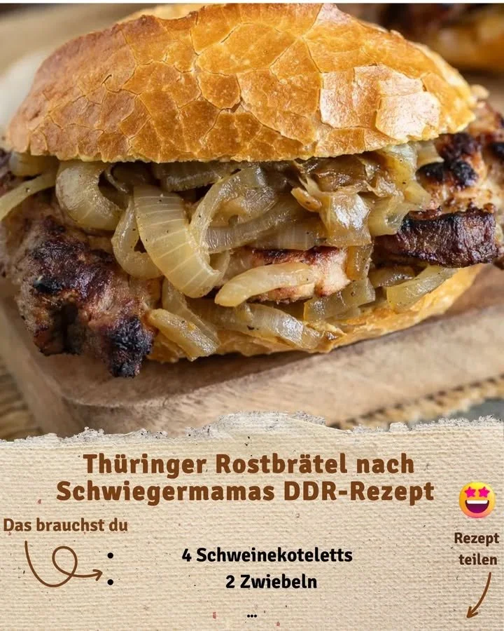 Thüringer Rostbrätel nach traditionellem DDR-Rezept auf dem Grill zubereitet