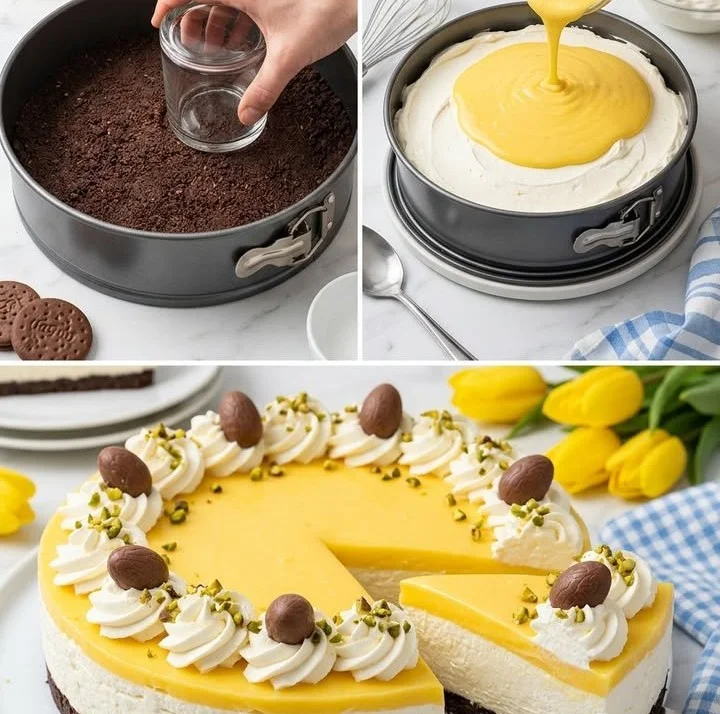 Osterkuchen ohne Backen, ein köstlicher und einfacher Rezeptvorschlag für Ostern