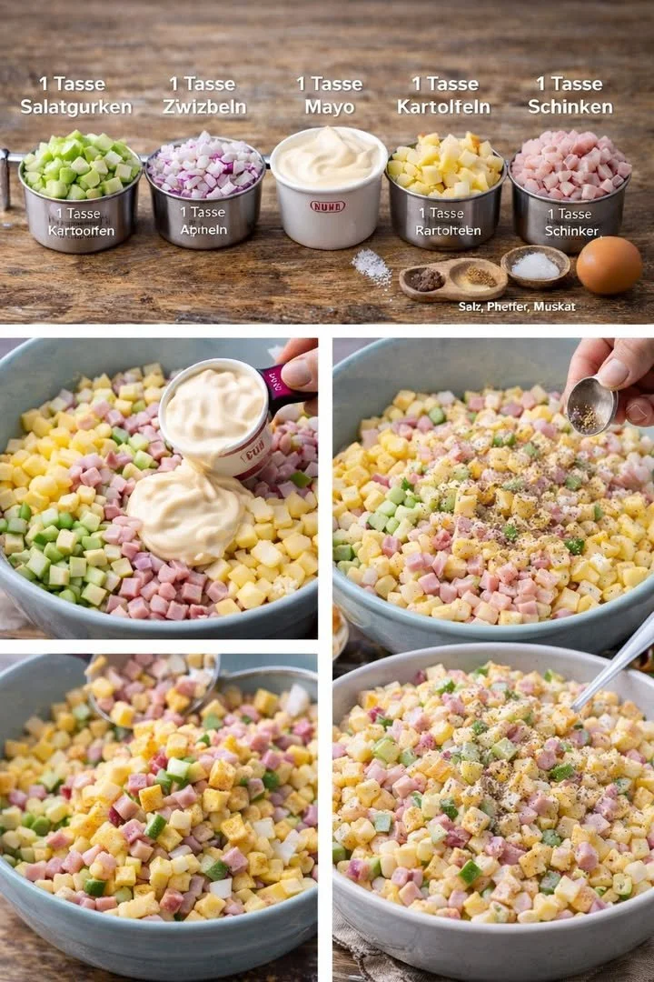 Gesunde Fitness Salate zum Abnehmen mit frischen Zutaten