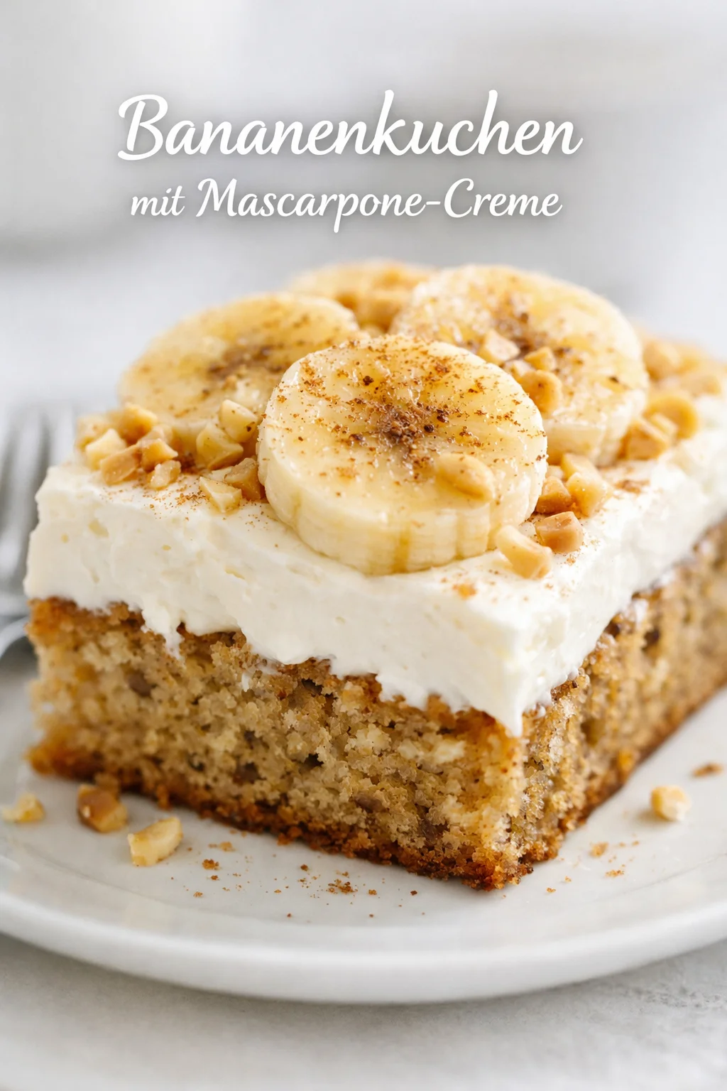 Bild von Bananenkuchen mit Mascarpone-Creme