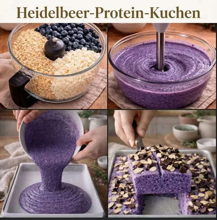 Ein saftiger Beerenkuchen mit frischen Früchten und einer goldenen Kruste.