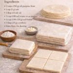 Hausgemachter Blätterteig für köstliche Rezepte