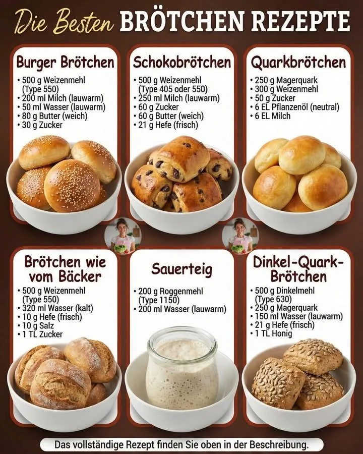 Gesunde und schnelle Brötchen Rezepte für das perfekte Frühstück