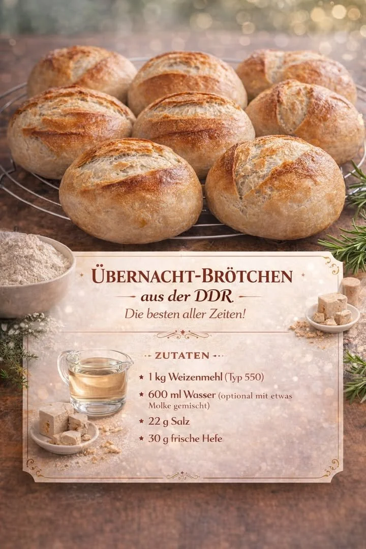 Scheibe echtes DDR-Brot auf einem Holzbrett mit Butter und Kräutern