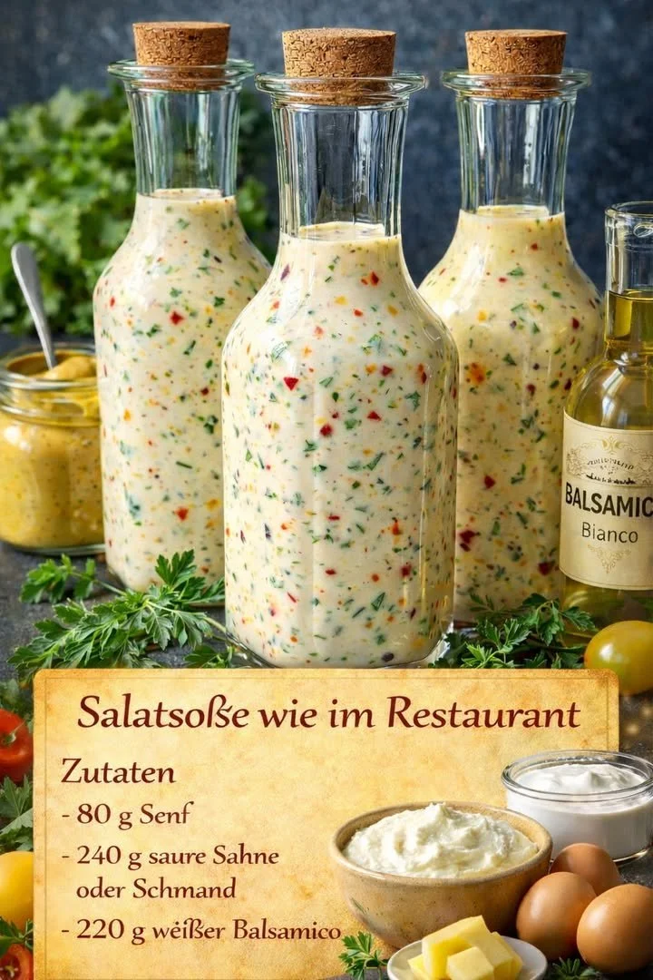 Fantastische Salatsauce für köstliche Salate