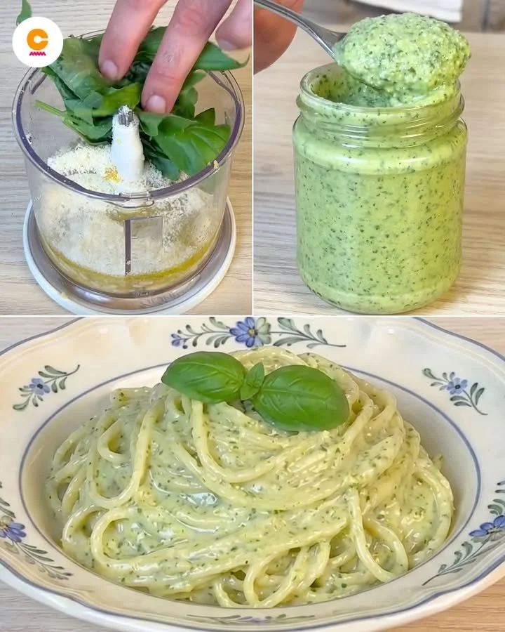 Leckeres fertiges Zitronenpesto in einer Schüssel, ideal zur schnellen Zubereitung.