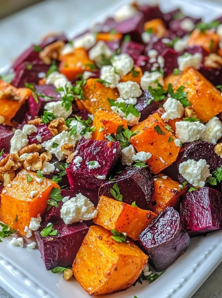 Bunter Herbstsalat mit frischen Zutaten für die ganze Familie