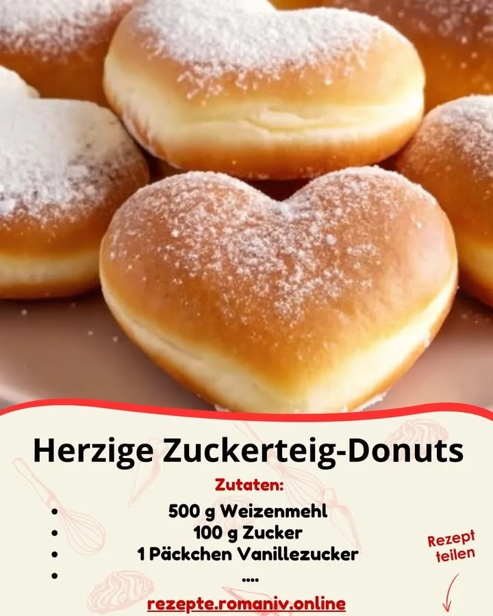 Herzige Zuckerteig-Donuts mit buntem Zuckerguss
