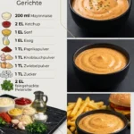 Delicious Imbiss-Soße für Snacks und schnelle Gerichte