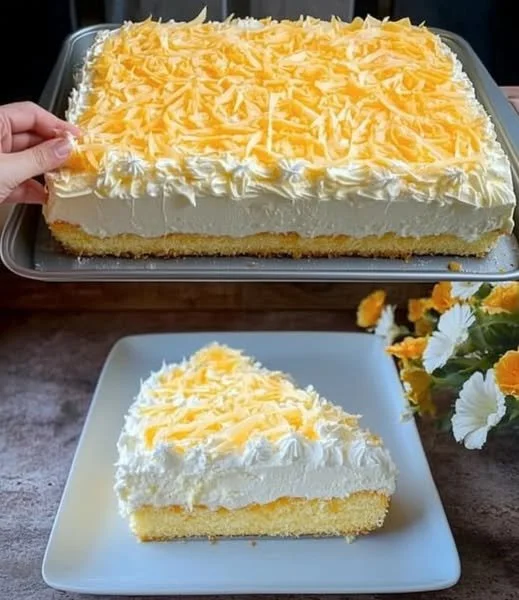 Saftiger Mandarinen Fantakuchen mit frischen Mandarinen und Fanta