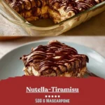 Schokoladiges Nutella-Tiramisu für ein perfektes Dessert