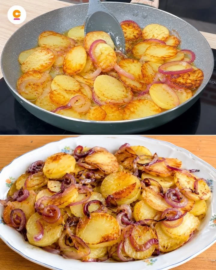 Überbackene Patate 'mpacchiuse mit Kräutern und Gewürzen