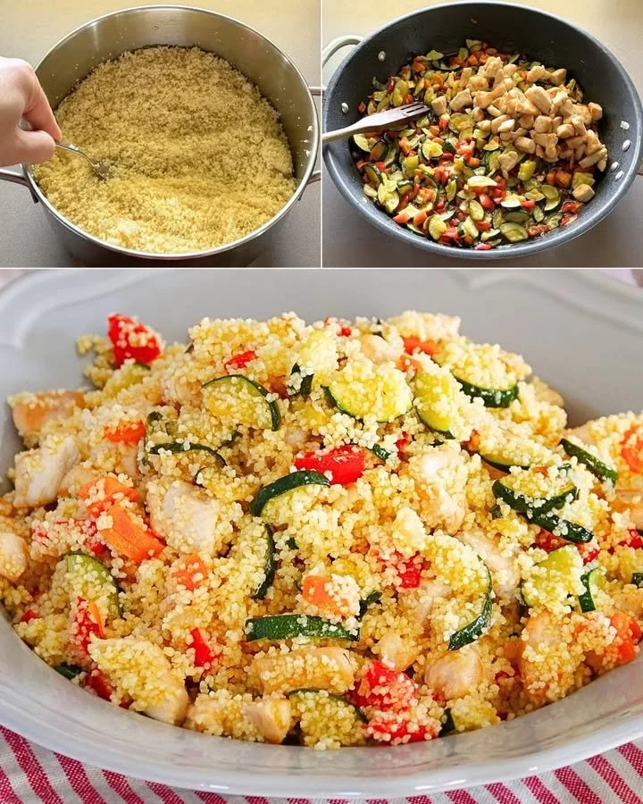 Erfrischender Couscous-Salat für den Sommer