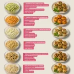 Polpette varie pronte da servire, piatto gustoso e tradizionale italiano.