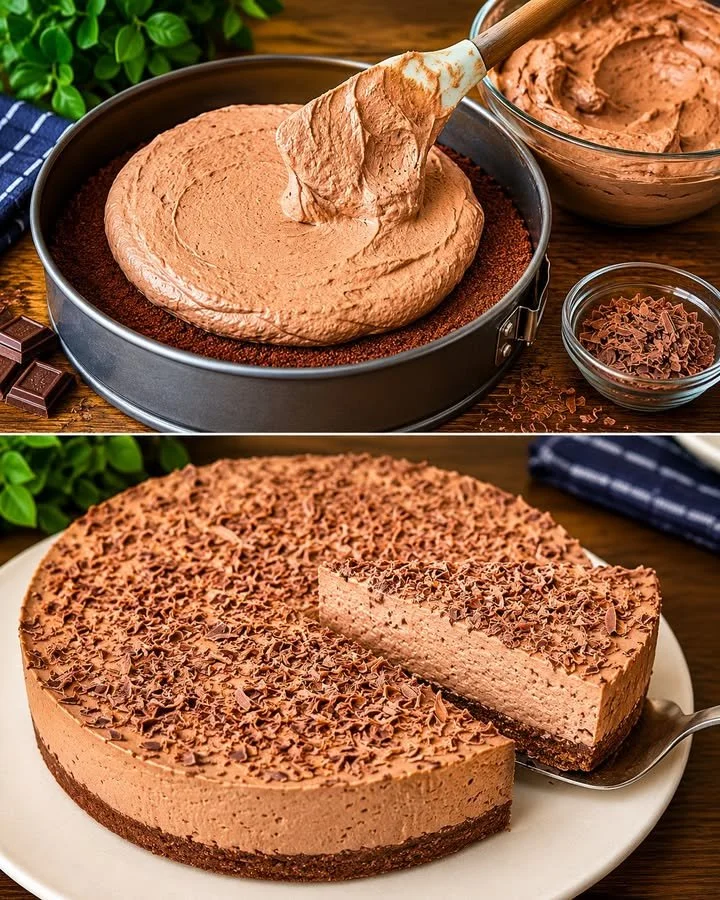 Schneller Kuchen mit Mascarpone auf einem Teller serviert