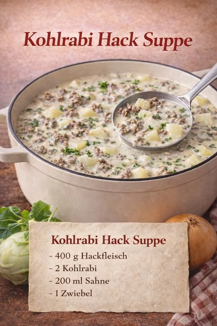 Bowl mit traditioneller Suppe, die Gemütlichkeit und Wärme ausstrahlt.