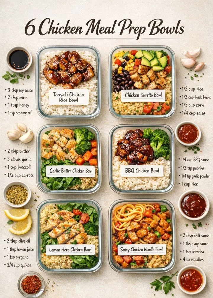 Leckere Teriyaki-Hähnchen-Reisbowl mit frischem Gemüse und aromatischer Sauce