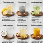 Vorteile verschiedener Getränke in einer Übersicht
