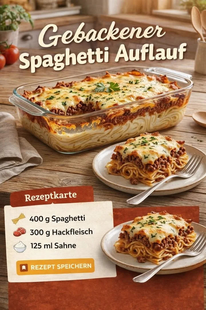 Leckeres Familienessen, einfach im Ofen zubereitet und beliebt bei allen.