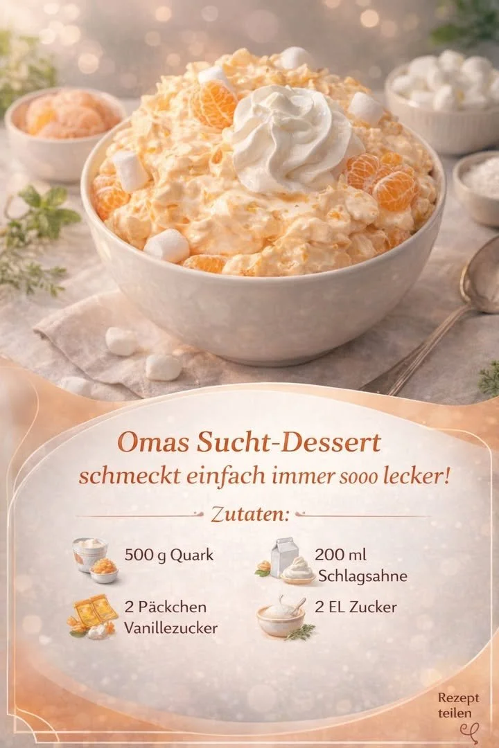 Cremiges Dessert, das nach kindlicher Naschlust und nostalgischen Zeiten schmeckt.