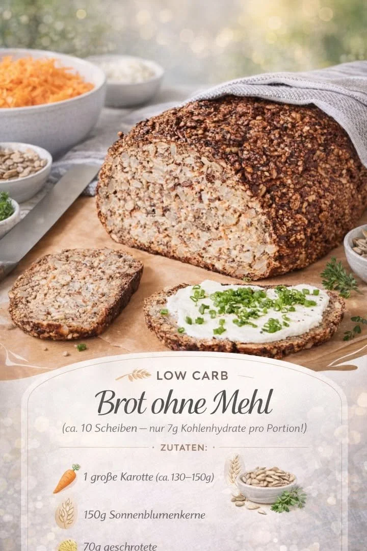 Frisches Lieblingsbrot auf einem Holztisch präsentiert.