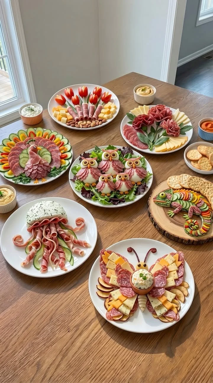 Vielfältiges Fingerfood-Buffet mit leckeren Häppchen und Snacks für jede Feier