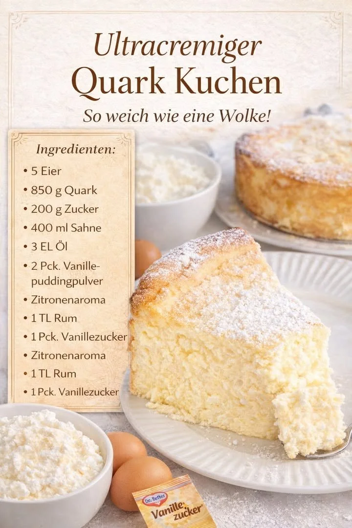 Rezept für den weichsten Kuchen, der unvergleichlichen Genuss bietet.