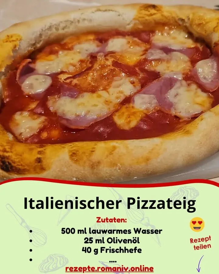 Italienischer Pizzateig für Anfänger - einfache Zubereitung für perfekte Pizza