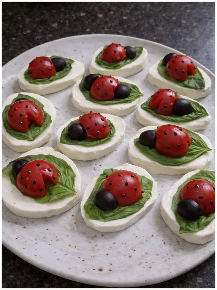Mozzarella-Tomaten Häppchen mit Basilikum, ein leckerer Snack für jede Feier