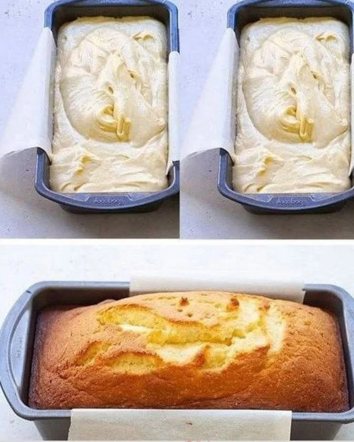 Saftiger Vanillepuddingkuchen auf einem Teller mit frischen Beeren