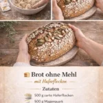Saftiges Haferflockenbrot mit gesunden Zutaten
