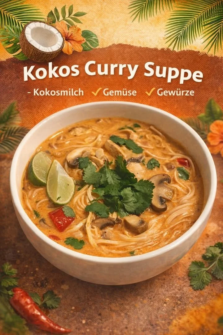 Cremige Suppe voller Geschmack und Urlaubsflair in der Küche