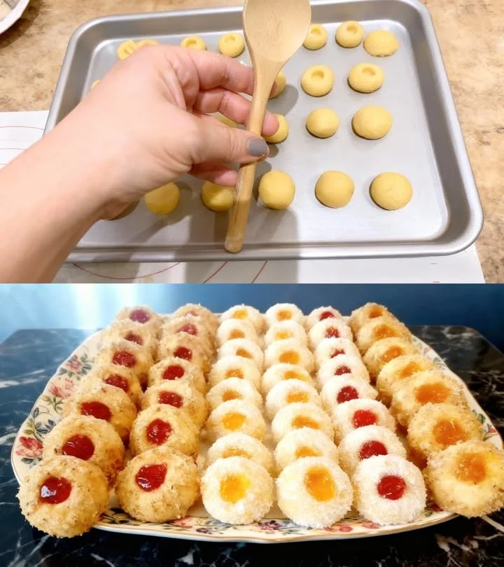 5-Zutaten-Kekse frisch gebacken auf einem Teller