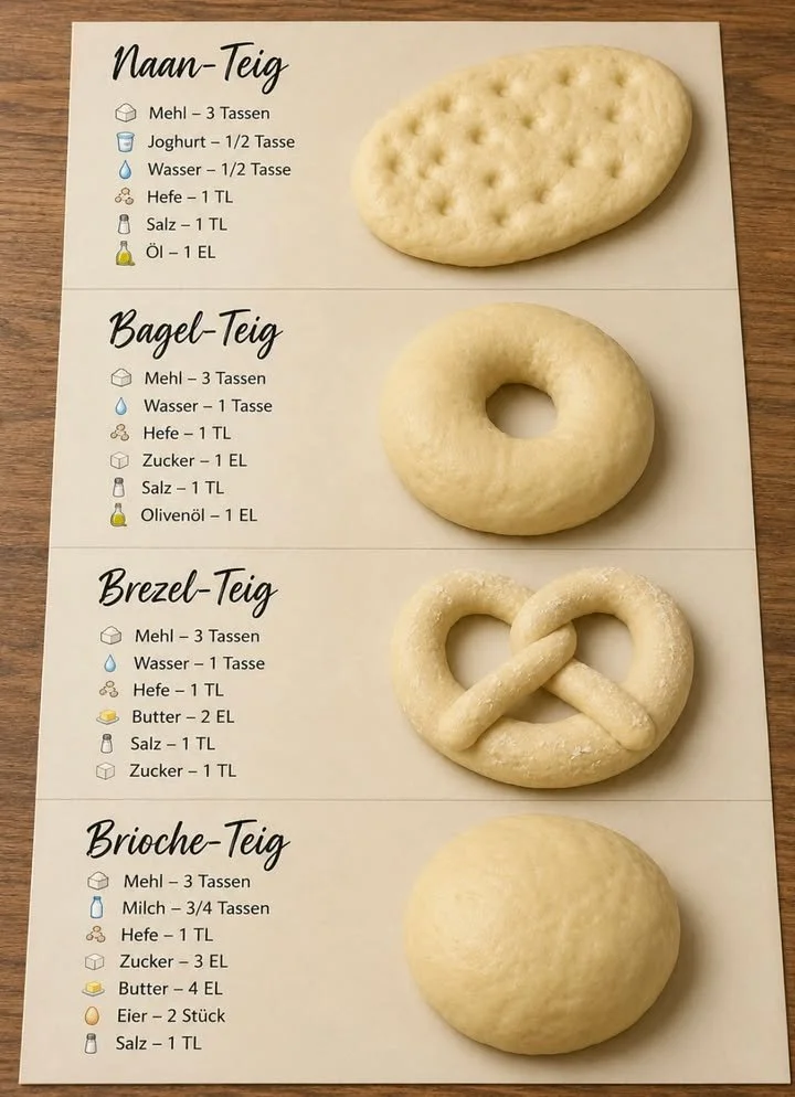 Einfacher Brezel-Teig für hausgemachte Brezeln