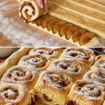 Leckere Zwetschgenschnecken aus frischen Zwetschgen gebacken