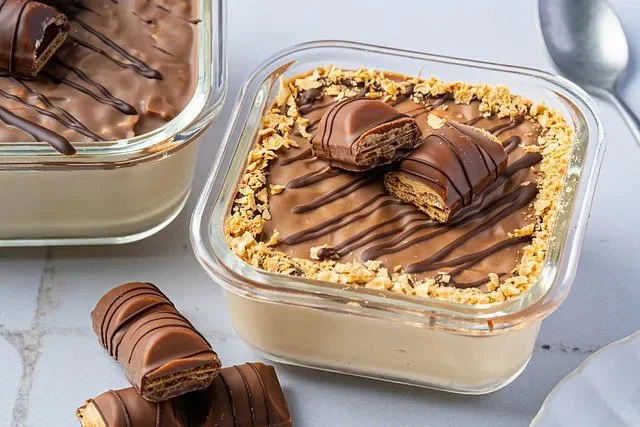 Protein Kinder Bueno Bowl von Chefkoch_ChristinaS mit gesunden Zutaten und Schokoladengeschmack.