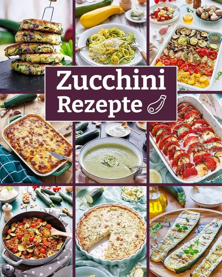 Leckere Zucchini-Rezepte in verschiedenen Variationen